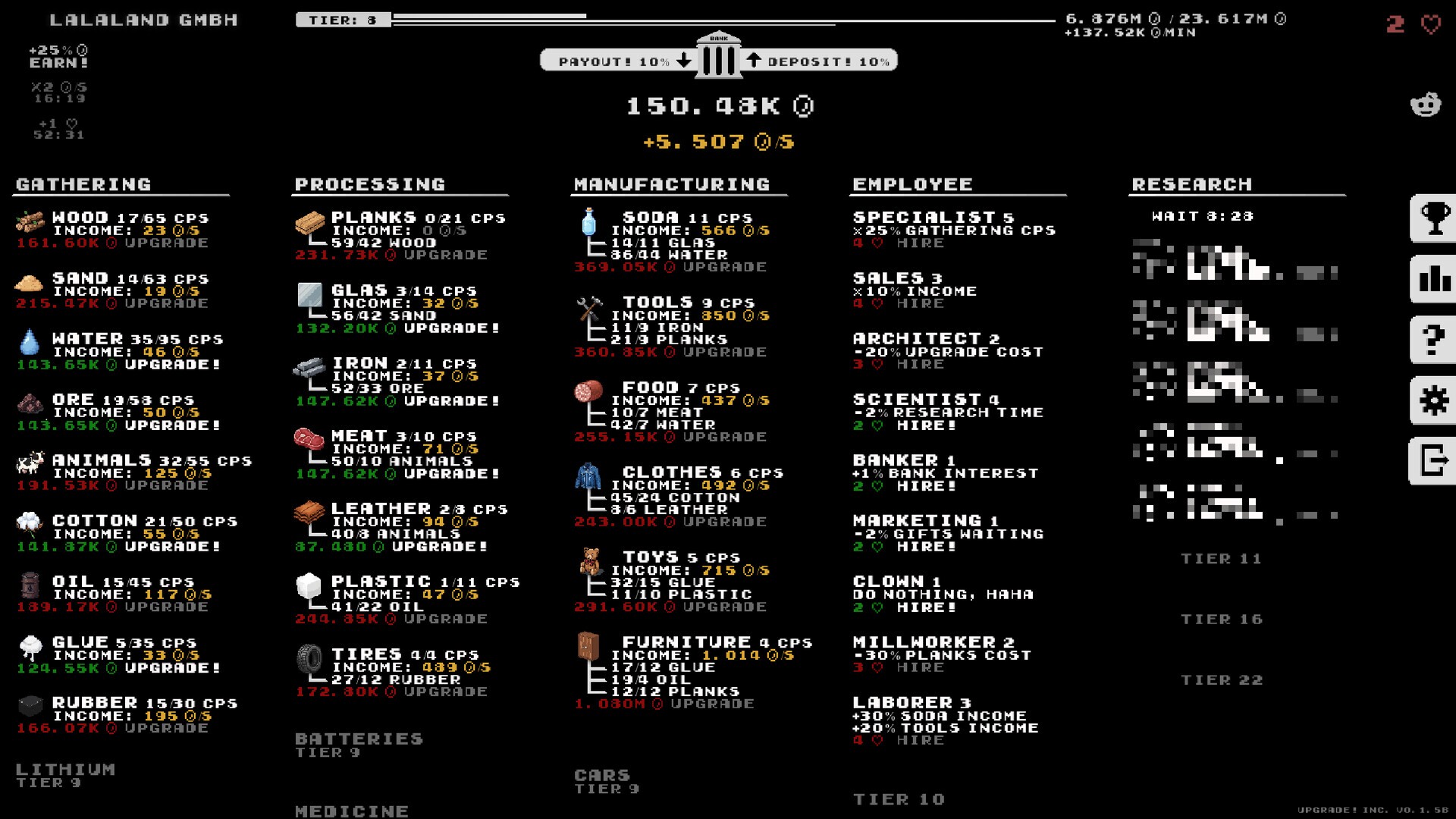 Upgrade! Inc. – PC, Linux