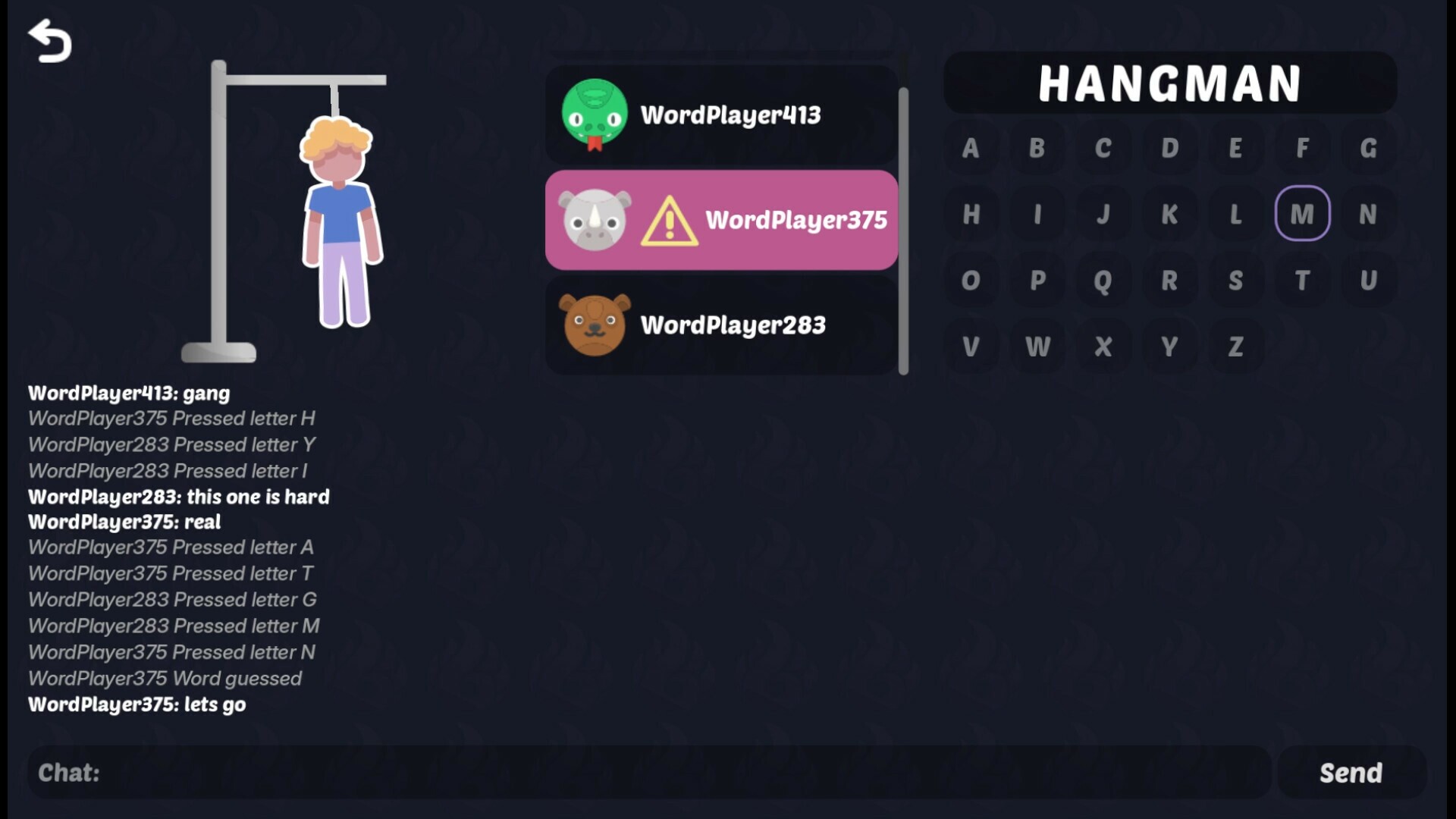 Project Hangman – PC, macOS, Linux