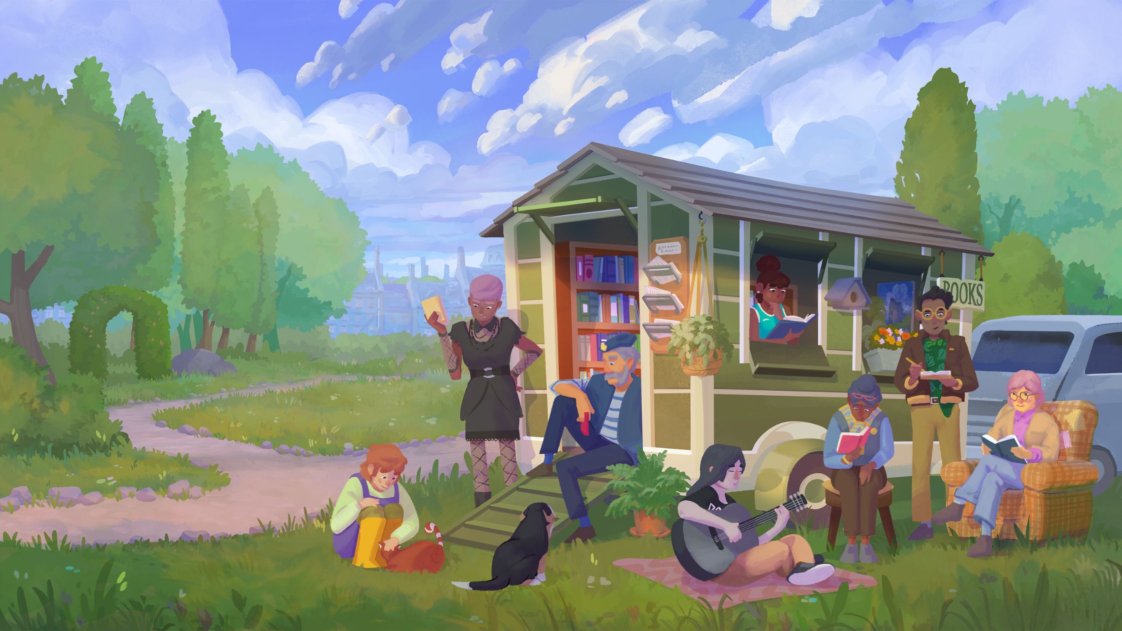 Tiny Bookshop – PC, Nintendo Switch, macOS, Linux